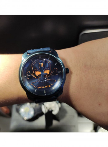 Men's Water Resistant Analog Watch P 15714JSBL-03