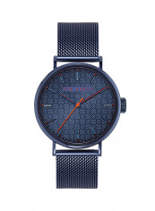 Men's Mimosaa Watch With Blue Dial And Stainless Steel Bracelet
