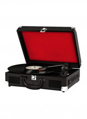 Bluetooth Classic Vintage Turntable PVTTBT9BK Black