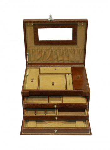 Genuine Leather Designer Jewellery Box