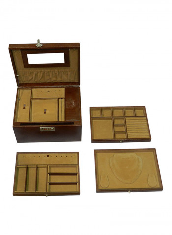 Genuine Leather Designer Jewellery Box