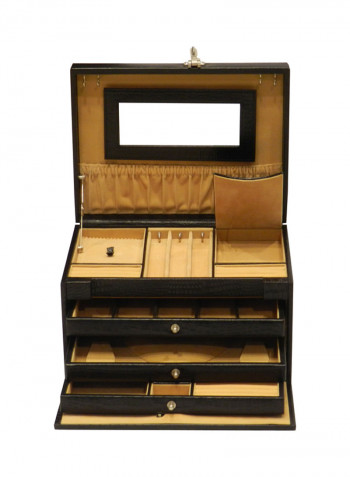 Leather Designer Big Jewellery Box