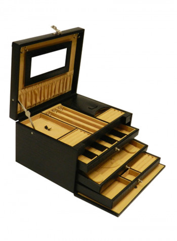 Leather Designer Big Jewellery Box
