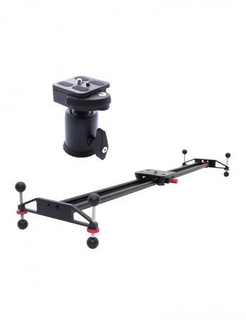 Slider Feet And L30 Panoramic Rotating Mini Ball Head Black