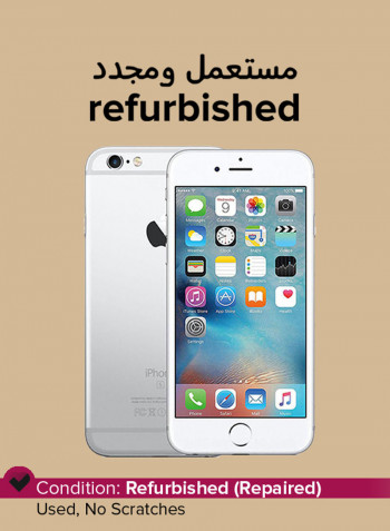 Refurbished - iPhone 6S With FaceTime Silver 64GB 4G LTE