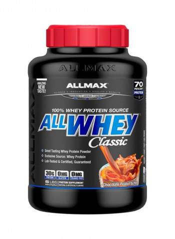 Allwhey Classic Chocolate Peanut Butter Whey Protein Powder
