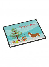 Pembroke Welsh Printed Doormat Multicolour 18x27x0.25inch