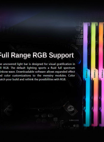 RGB Series 8GB DDR4 3000MHz F4-3000C16S-8GTZR Trident Z Black