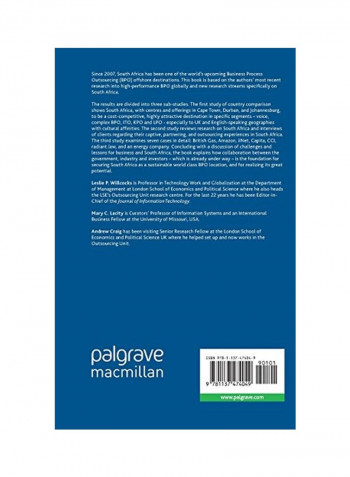South Africa's BPO Service Advantage Hardcover