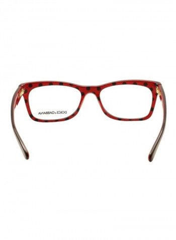 Women's Rectangular Eyeglasses - Lens Size: 53 mm