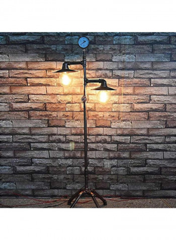 Dual Head Floor Lamp Warm White