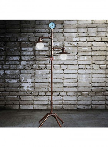Dual Head Floor Lamp Warm White