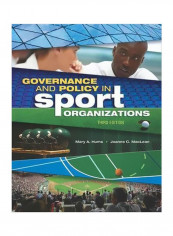Governance And Policy In Sport Organizations Paperback