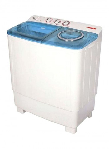 Semi Automatic Twin Tub Washing Machine 8 kg 435 W NWM800SPN3 White/Blue