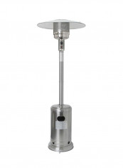 Stainless Steel Patio Heater Silver 220.98centimeter