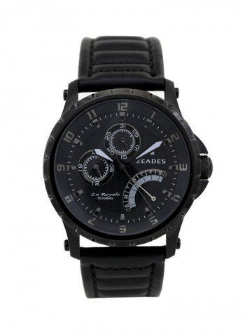 Men's Leather  Analog Wrist Watch ZWA01139