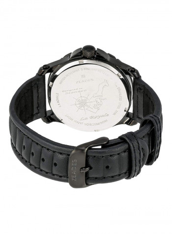 Men's Leather  Analog Wrist Watch ZWA01139