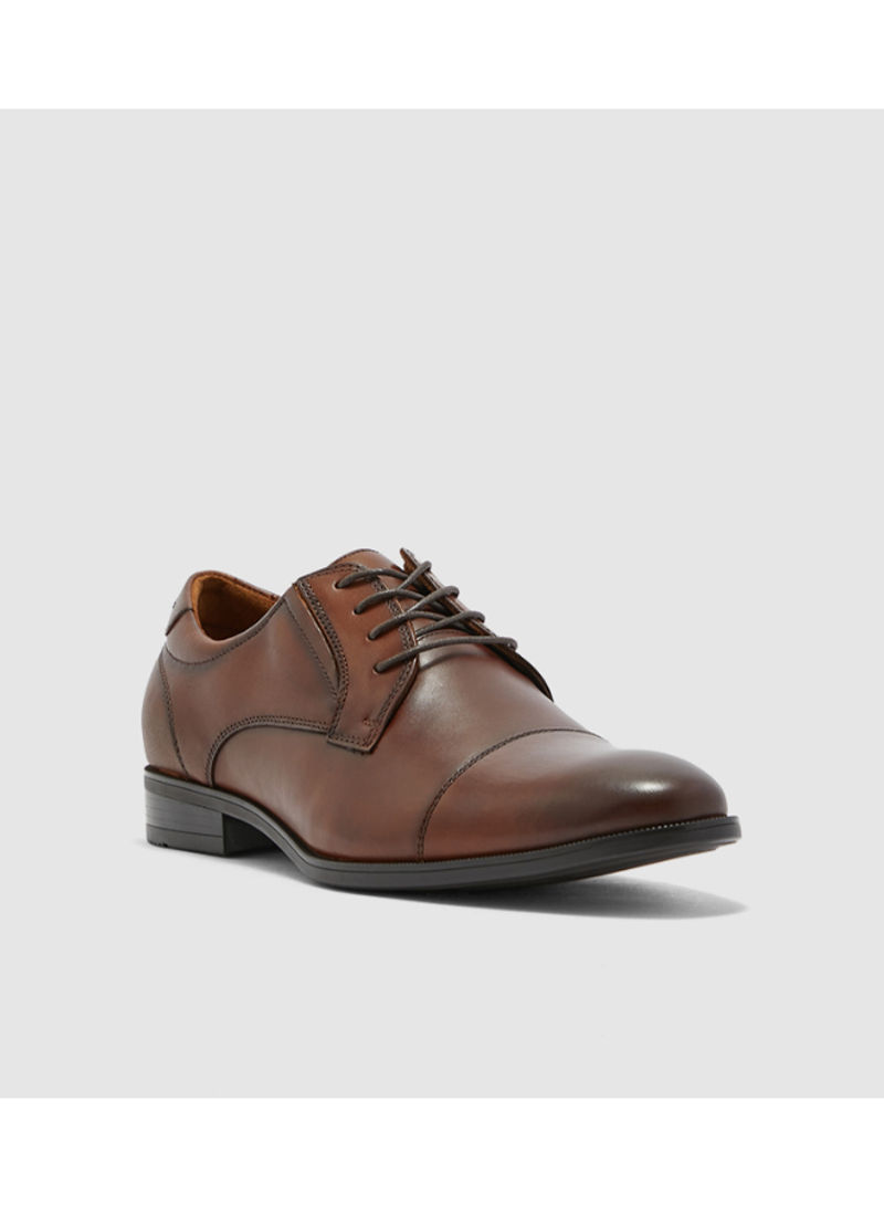 Cortleyflex Derby Lace-Up Formal Shoes Brown