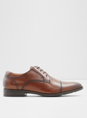 Cortleyflex Derby Lace-Up Formal Shoes Brown