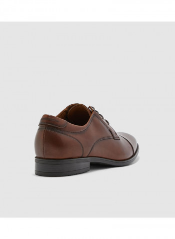 Cortleyflex Derby Lace-Up Formal Shoes Brown