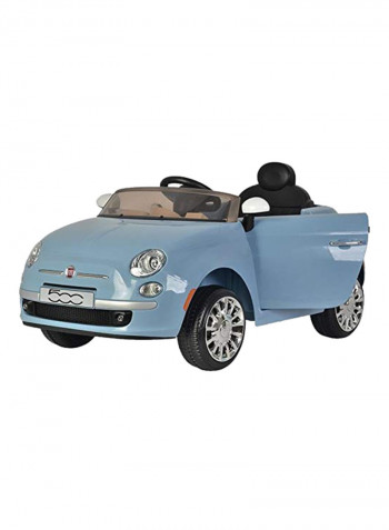 Fiat 500 Children'S Ride On Electric Car 109 x 65.2 x 53.6centimeter