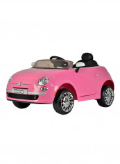 Fiat 500 Children'S Ride On Electric Car 48 x 23 x 20inch