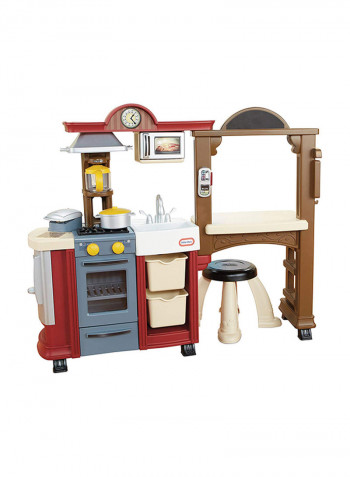 Kitchen And Restaurant Toy Playset