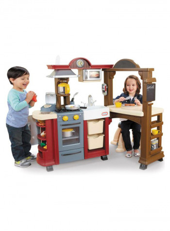 Kitchen And Restaurant Toy Playset
