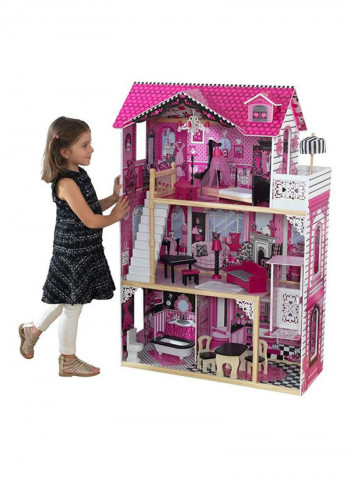 Amelia Dollhouse With Accessory Kit 65093