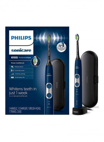 ProtectiveClean 6100 Rechargeable Electric Toothbrush Navy 1kg