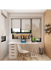 Single Sunscreen Collection 2 Roller Blind Shade Cream 200x150cm