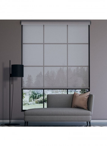 Single Sunscreen Collection 2 Roller Window Shade Brown/White 200x150cm