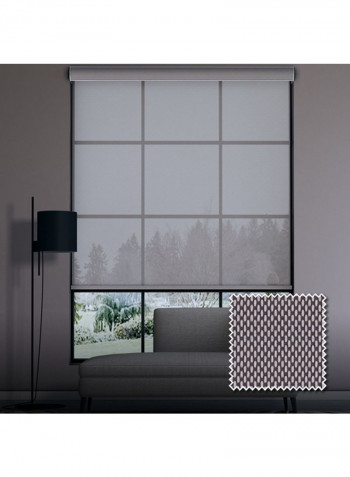 Single Sunscreen Collection 2 Roller Window Shade Brown/White 200x150cm