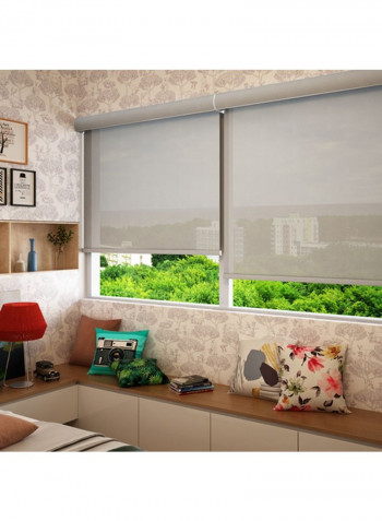 Single Sunscreen Collection 2 Roller Blind Grey 200x150cm