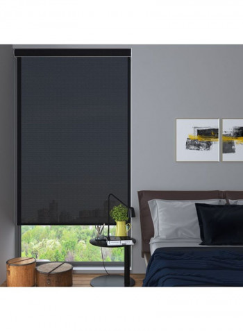 Single Sunscreen Collection 2 Roller Window Shade Black 200x150cm