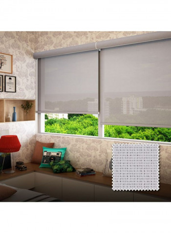 Single Sunscreen Collection 2 Roller Window Shade Light Grey 200x150cm