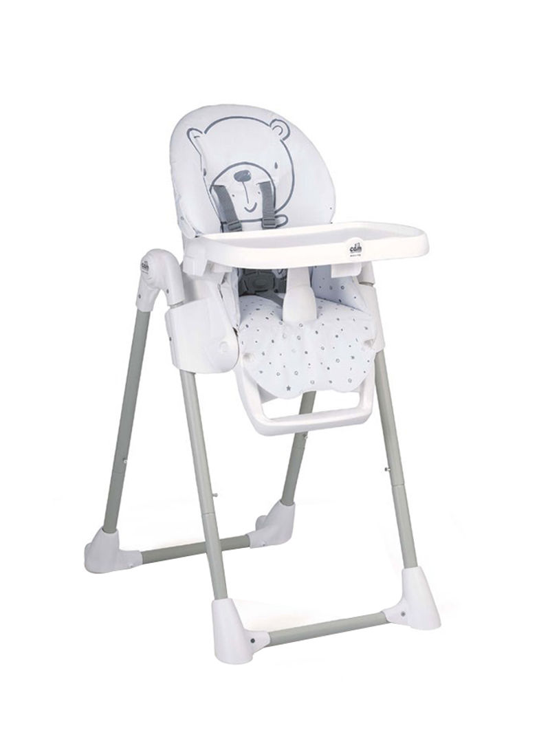 Pappananna Cradle And High Chair (0-36Months) - Teddy Grey