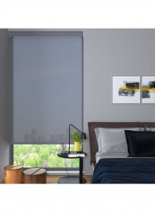 Single Sunscreen Collection 2 Roller Blinds Grey/White 200x150cm