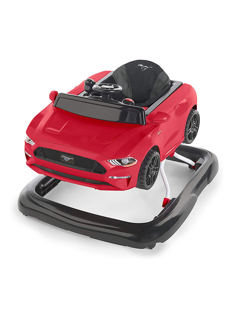 3 Ways Ford Mustand Play Walker - Red