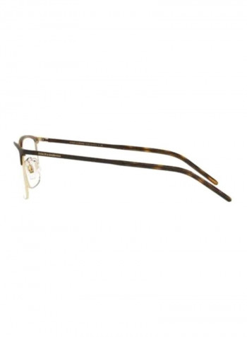 Men's Square Eyeglass Frame - Lens Size: 55 mm