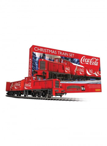 The Coca Cola Christmas Model Train Set