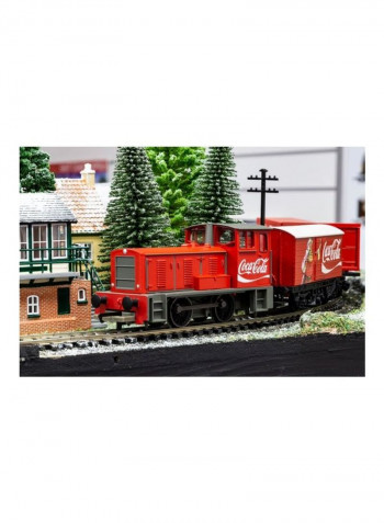 The Coca Cola Christmas Model Train Set