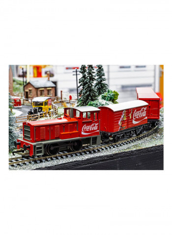 The Coca Cola Christmas Model Train Set