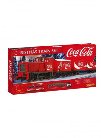 The Coca Cola Christmas Model Train Set