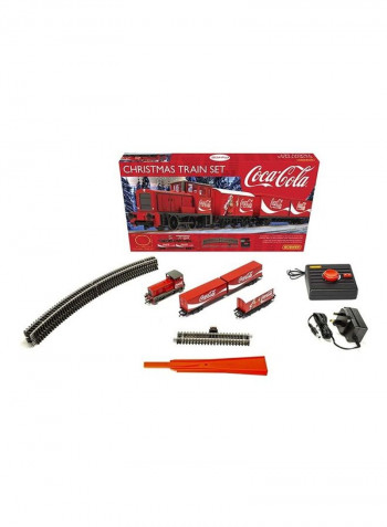 The Coca Cola Christmas Model Train Set