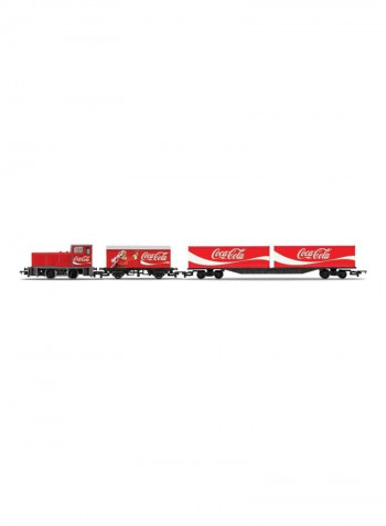 The Coca Cola Christmas Model Train Set