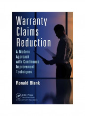 Warranty Claims Reduction Hardcover