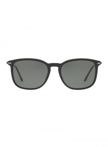 Men's Black Frame Polarised Sunglasses - Lens Size: 54 mm