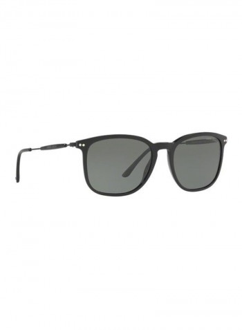 Men's Black Frame Polarised Sunglasses - Lens Size: 54 mm