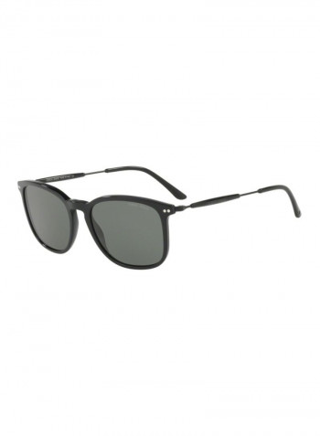 Men's Black Frame Polarised Sunglasses - Lens Size: 54 mm